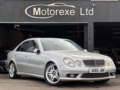 Used Mercedes E55 AMG AMG 476 HP (350 kW) 2004 Silver Sedan