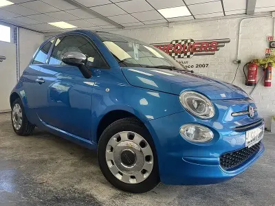Used Fiat 500 Mirror 69 HP (50 kW) 2017 Blue Hatchback