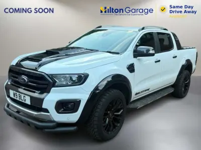 Begagnad Ford Ranger Wildtrack 2021 Vit Pickup