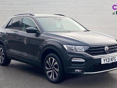 Grey Used 2021 VW T-Roc Active SUV | £16,437 (Fair price)