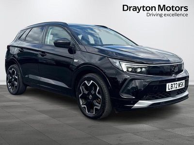 Used Vauxhall Grandland X Ultimate 130 HP (95 kW) 2022 Black SUV