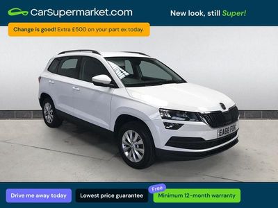 Used Skoda Karoq SE 116 HP (85 kW) 2018 White SUV