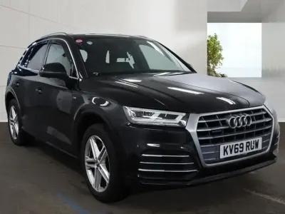 Begagnad Audi Q5 S-Line 190 HK (139 kW) 2019 Svart SUV
