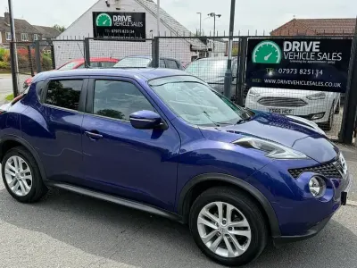 Used Nissan Juke N-Connecta 117 HP (86 kW) 2017 Blue SUV