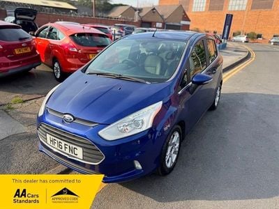 Used Ford B-MAX Zetec 105 HP (77 kW) 2016 Blue MPV