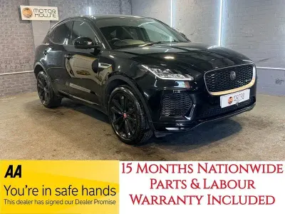 Used Jaguar E-Pace R-Dynamic 180 HP (132 kW) 2018 Black SUV