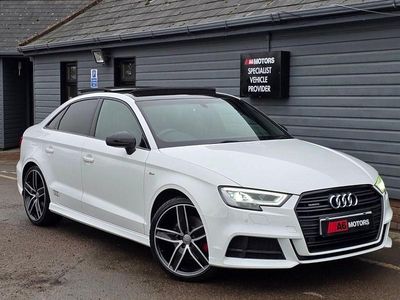 White Used 2017 Audi A3 Black Edition Sedan | £12,489