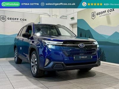 Saphirre blue New 2025 Subaru Forester SUV | £38,745 (Fair price)