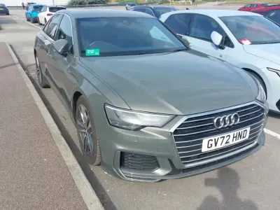 Begagnad Audi A6 S-Line 204 HK (150 kW) 2022 Grå Sedan