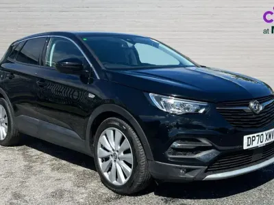 Used Vauxhall Grandland X Elite 130 HP (95 kW) 2020 Black SUV