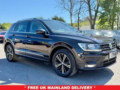 Begagnad VW Tiguan SE 150 HK (110 kW) 2018 Svart SUV