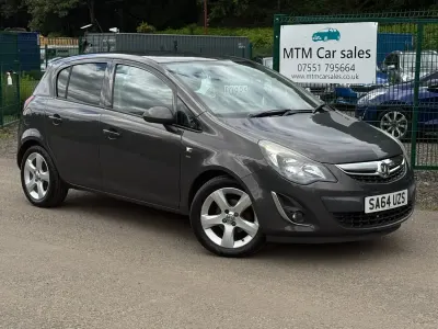 Used Vauxhall Corsa 85 HP (62 kW) 2014 Grey Hatchback