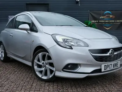 Used Vauxhall Corsa SRi 100 HP (73 kW) 2017 Silver Hatchback
