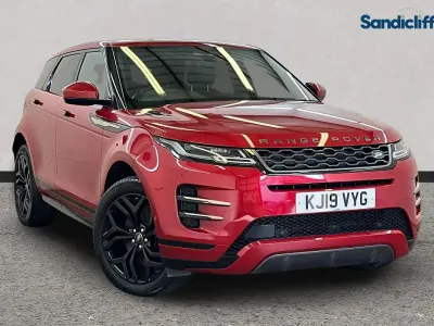 Used Land Rover Range Rover evoque HSE Dynamic 182 HP (133 kW) 2019 Red SUV