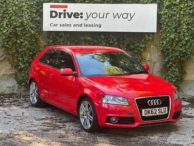 Red Used 2012 Audi A3 S-Line Hatchback | £4,495 (Fair price)