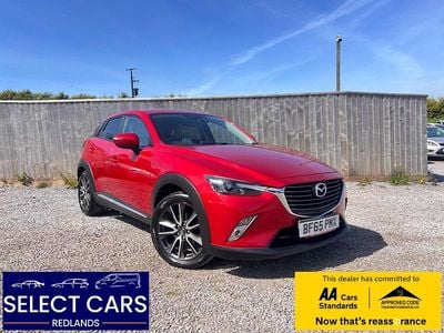 Begagnad Mazda CX-3 Inclusive 120 HK (88 kW) 2015 Röd SUV