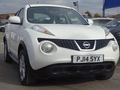 Used Nissan Juke Visia 94 HP (69 kW) 2014 White SUV