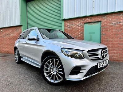 Used Mercedes GLC250 AMG Line Premium 204 HP (150 kW) 2015 Silver SUV