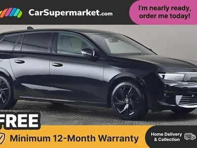 Used Vauxhall Astra 131 HP (96 kW) 2024 Black Estate