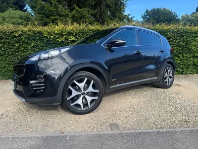 Used Kia Sportage GT-Line 174 HP (127 kW) 2016 Black SUV