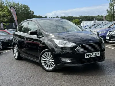 Used Ford C-MAX Titanium 125 HP (91 kW) 2016 Black MPV