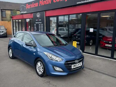Used Hyundai i30 SE 110 HP (80 kW) 2015 Blue Hatchback