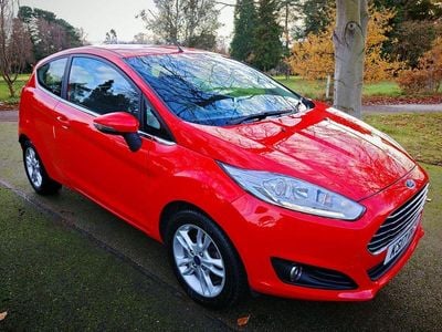 Red Used 2017 Ford Fiesta Zetec Hatchback | £4,895 (Super price)