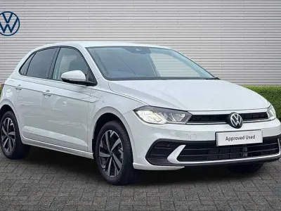 Used VW Polo Match 95 HP (69 kW) 2025 White Hatchback