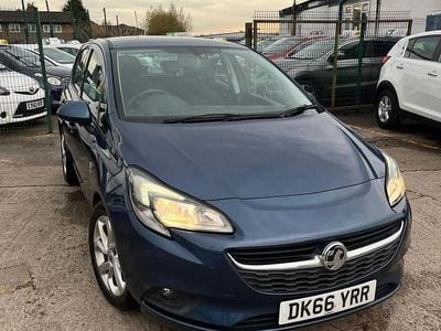 Used Vauxhall Corsa 75 HP (55 kW) 2016 Blue Hatchback