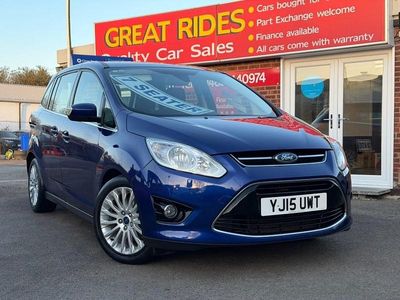 Used Ford Grand C-Max Titanium 115 HP (84 kW) 2015 Blue MPV