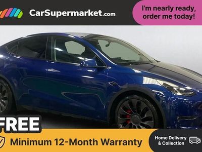 Used Tesla Model Y Performance 392 kW (534 HP) 2023 Blue SUV