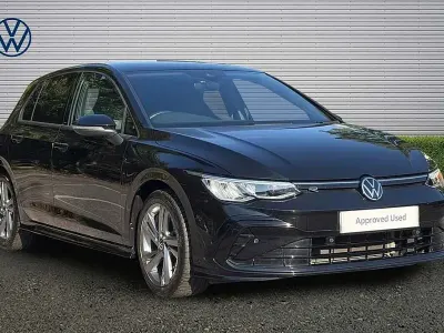 Used VW Golf VIII R-line 150 HP (110 kW) 2024 Black Hatchback