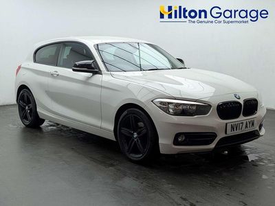 Used BMW 116 Sport Line 2017 White Hatchback