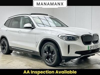 Used BMW iX3 Shadowline 2021 Mineral white SUV