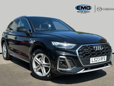 Used Audi Q5 S-Line 265 HP (194 kW) 2023 Mythos black SUV