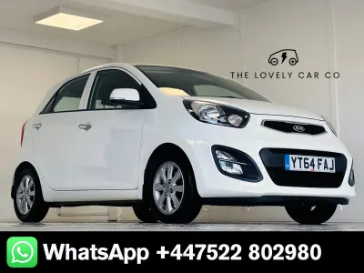 Used Kia Picanto 84 HP (61 kW) 2014 White Hatchback
