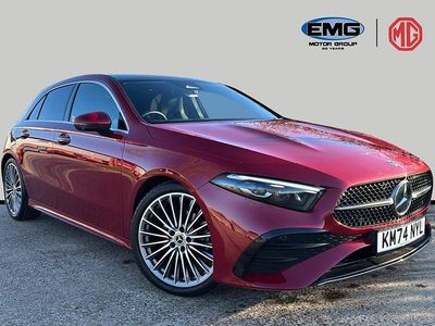 Used Mercedes A180 AMG Line Premium Plus 150 HP (110 kW) 2024 Red Hatchback