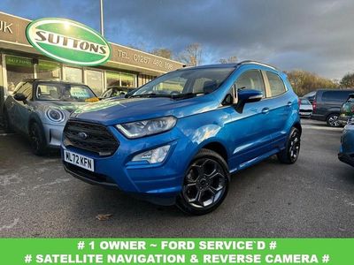 Used Ford Ecosport ST-Line 125 HP (91 kW) 2022 Blue SUV