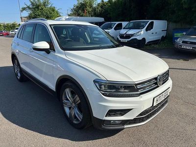White Used 2017 VW Tiguan SEL SUV | £8,999 (Expensive)