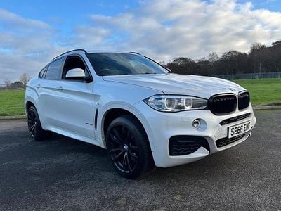 White Used 2017 BMW X6 M Sport SUV | £17,700 (Good price)