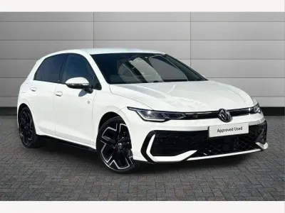New VW Golf VIII R-line 147 HP (108 kW) 2026 White Hatchback