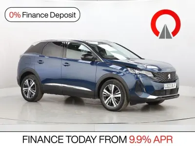 Used Peugeot 3008 Allure Premium 130 HP (95 kW) 2022 Blue SUV