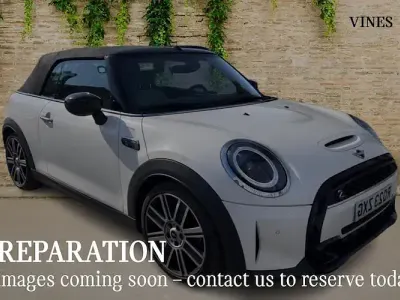Used Mini Cooper S Cabriolet Exclusive 178 HP (130 kW) 2022 White Cabriolet