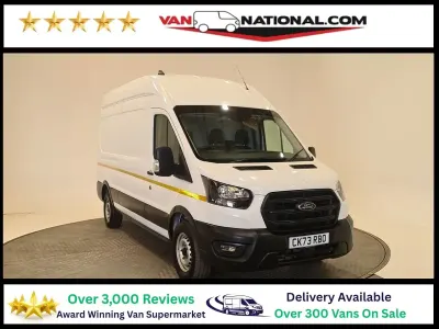 Used Ford Transit 130 HP (95 kW) 2023 White Van