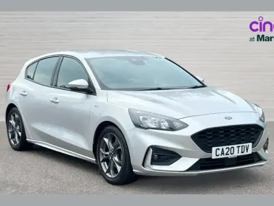 Used Ford Focus ST-Line 117 HP (86 kW) 2020 Silver Hatchback