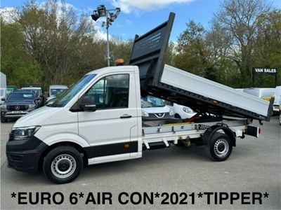 used VW Crafter *EURO 6*2.0 CR35 TDI TIPPER M STARTLINE 138 BHP*AIR CON*