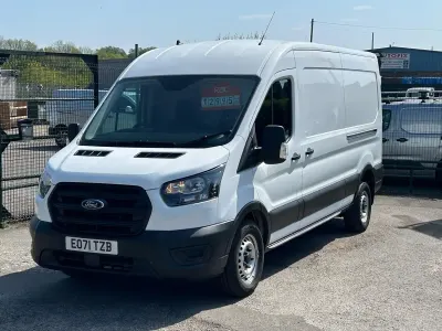 Used Ford Transit 130 HP (95 kW) 2022 White Van
