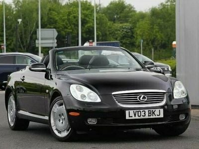 Used Lexus SC430 282 HP (207 kW) 2003 Cabriolet