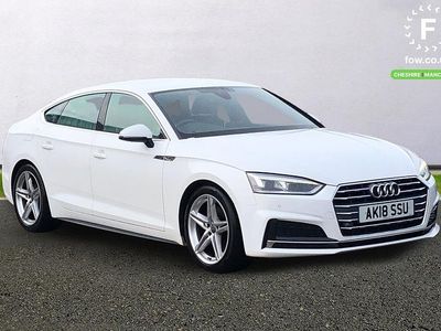 Used Audi A5 S-Line 2018 White Coupe