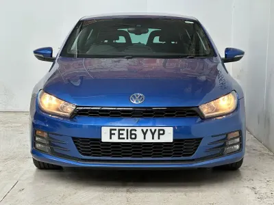 Used VW Scirocco GT 125 HP (91 kW) 2016 Blue Coupe